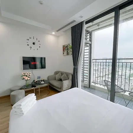Rosee House -Luxury Apartment In Vinhomes Greenbay Hanoi Exterior photo